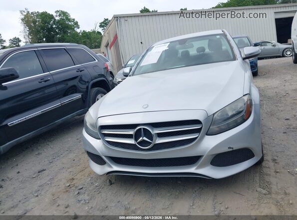 55SWF4JB5GU111752 2016 MERCEDES-BENZ C-CLASS Silver Вид щитка приладів