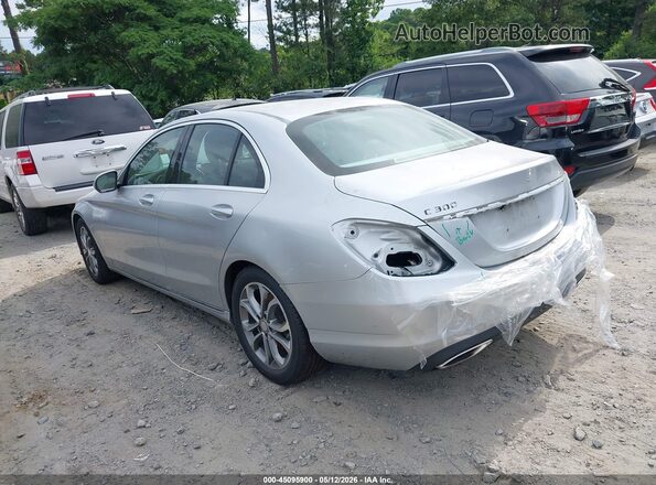 55SWF4JB5GU111752 2016 MERCEDES-BENZ C-CLASS Silver Панорамний вид салону 360°