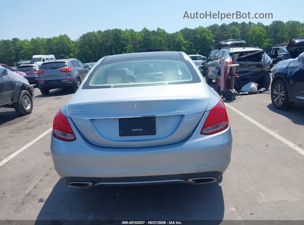 55SWF4JB5GU120547 2016 MERCEDES-BENZ C-CLASS Light Blue 