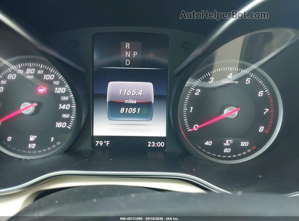 55SWF4JB5GU168940 2016 MERCEDES-BENZ C-CLASS White Vista de los asientos traseros