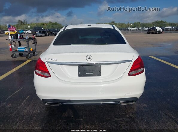 55SWF4JB5GU168940 2016 MERCEDES-BENZ C-CLASS White 