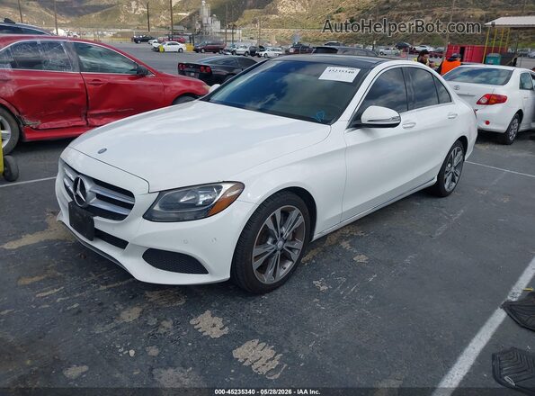 55SWF4JB5HU194519 2017 MERCEDES-BENZ C-CLASS White 