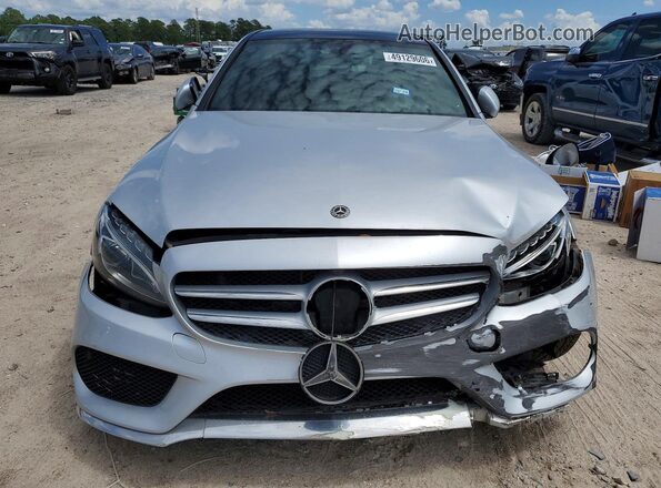 55SWF4JB5HU232301 2017 MERCEDES-BENZ C Silver 