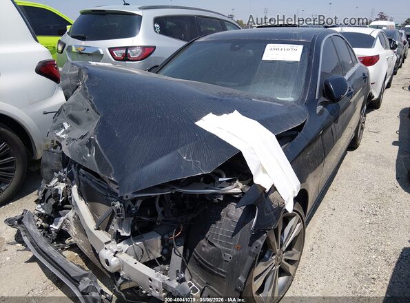 55SWF4JB5JU277731 2018 MERCEDES-BENZ C-CLASS Black Front left