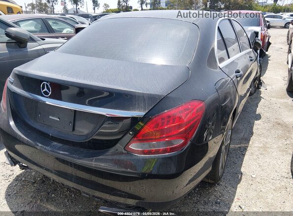 55SWF4JB5JU277731 2018 MERCEDES-BENZ C-CLASS Black Rear right