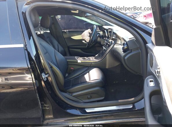 55SWF4JB5JU277731 2018 MERCEDES-BENZ C-CLASS Black Front interior view