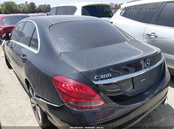55SWF4JB5JU277731 2018 MERCEDES-BENZ C-CLASS Black Rear left