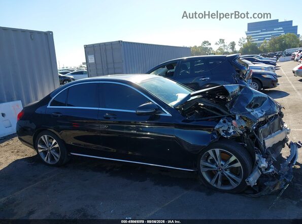 55SWF4JB5JU277731 2018 MERCEDES-BENZ C-CLASS Black Rear interior view