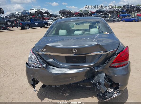 55SWF4JB5JU278930 2018 MERCEDES-BENZ C-CLASS Gray 
