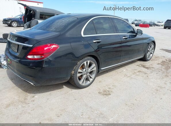 55SWF4JB6HU230489 2017 MERCEDES-BENZ C-CLASS Black Rear right