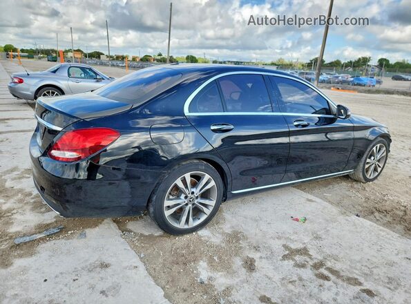 55SWF4JB6JU268407 2018 MERCEDES-BENZ C Black Trasero derecho