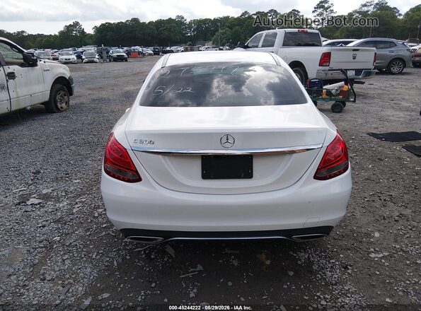 55SWF4JB7JU275947 2018 MERCEDES-BENZ C-CLASS White 