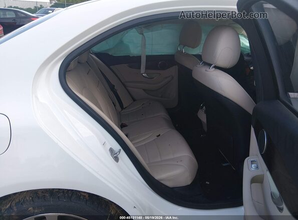 55SWF4JB8GU122325 2016 MERCEDES-BENZ C-CLASS White VIN sticker view
