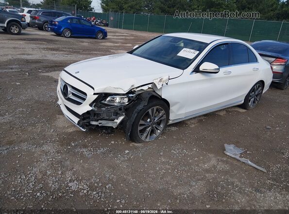 55SWF4JB8GU122325 2016 MERCEDES-BENZ C-CLASS White Front left
