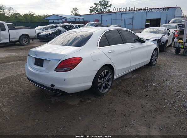 55SWF4JB8GU122325 2016 MERCEDES-BENZ C-CLASS White Rear right