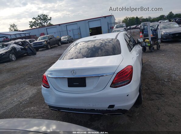 55SWF4JB8GU122325 2016 MERCEDES-BENZ C-CLASS White 