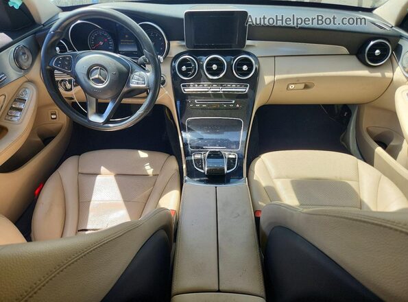 55SWF4JB8GU144261 2016 MERCEDES-BENZ C White 