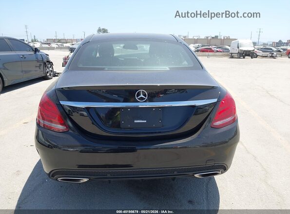 55SWF4JB8HU202645 2017 MERCEDES-BENZ C-CLASS Черный 