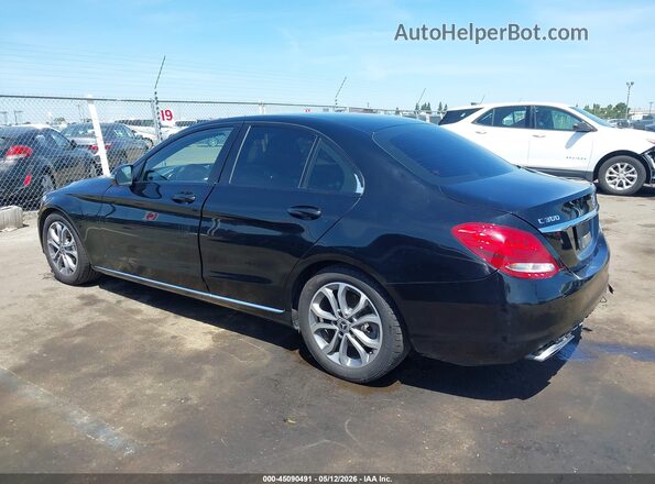 55SWF4JB8JU247722 2018 MERCEDES-BENZ C-CLASS Black Սալոնի 360 աստիճան տեսք
