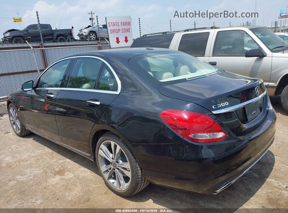 55SWF4JB8JU273608 2018 MERCEDES-BENZ C-CLASS Black 360 interior view
