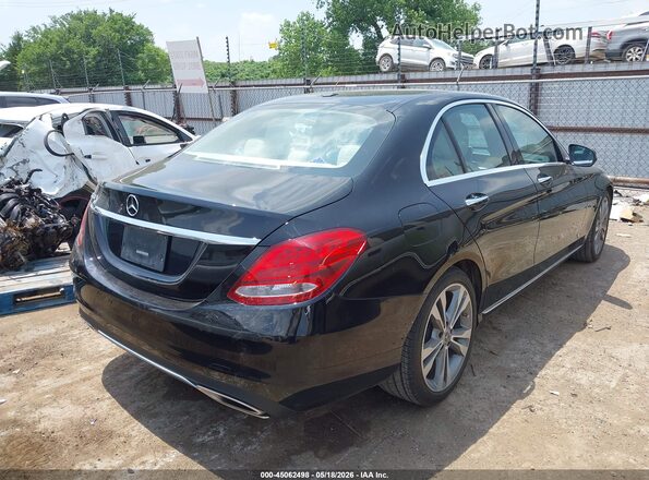55SWF4JB8JU273608 2018 MERCEDES-BENZ C-CLASS Black Rear right