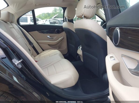 55SWF4JB8JU273608 2018 MERCEDES-BENZ C-CLASS Black VIN sticker view
