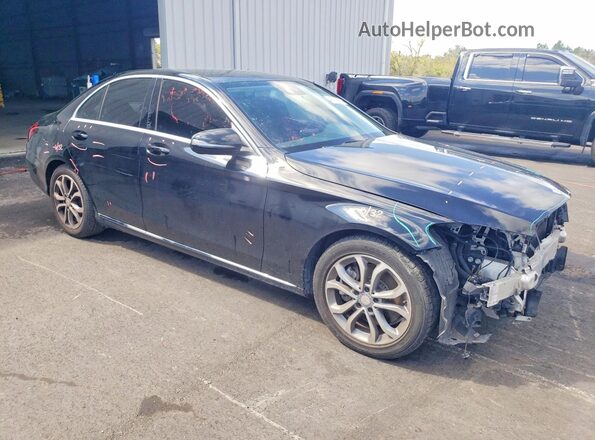 55SWF4JB9HU197455 2017 MERCEDES-BENZ C Black 