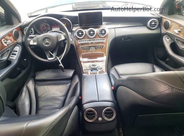 55SWF4JB9HU197455 2017 MERCEDES-BENZ C Black 