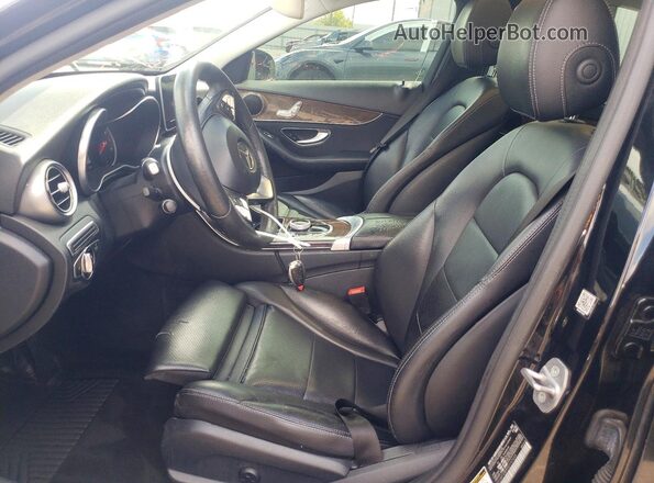 55SWF4JB9HU197455 2017 MERCEDES-BENZ C Black 