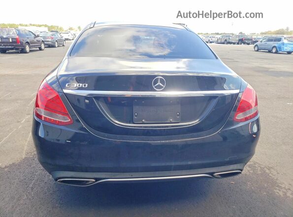 55SWF4JB9HU197455 2017 MERCEDES-BENZ C Black 