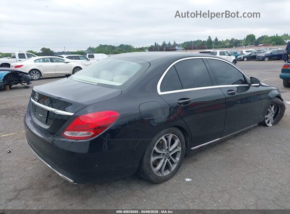 55SWF4JB9HU222029 2017 MERCEDES-BENZ C-CLASS Black Rear right