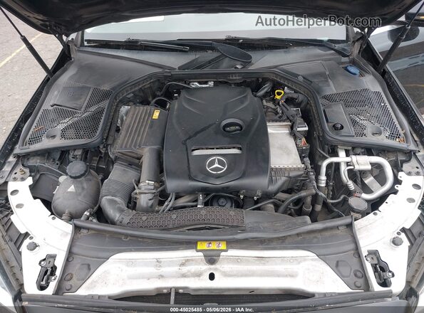 55SWF4JB9HU222029 2017 MERCEDES-BENZ C-CLASS Black Rear view