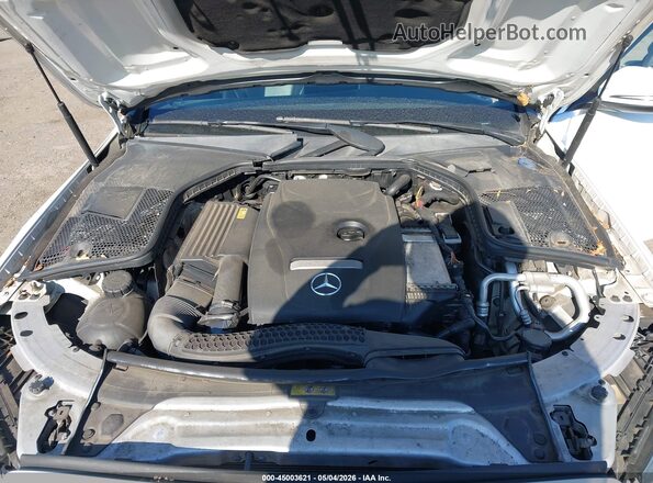 55SWF4JB9JU241458 2018 MERCEDES-BENZ C-CLASS White Rear view