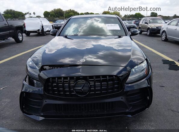 55SWF4JB9JU280261 2018 MERCEDES-BENZ C-CLASS Черный Вид щитка приборов