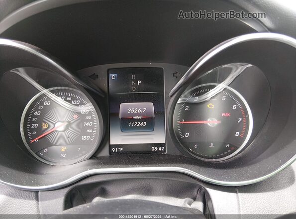 55SWF4JB9JU280261 2018 MERCEDES-BENZ C-CLASS Черный Вид задних сидений
