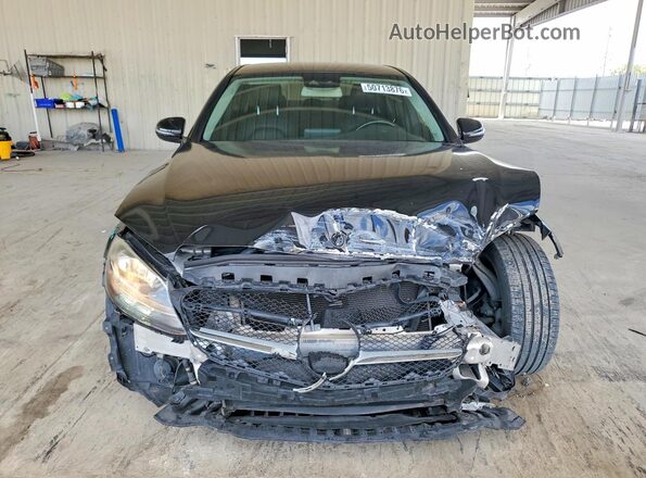 55SWF4JBXGU132127 2016 MERCEDES-BENZ C Black წინა ხედი