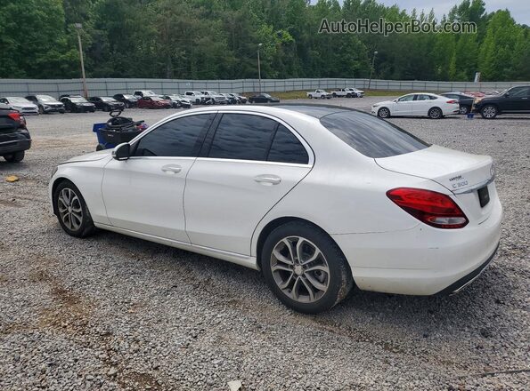 55SWF4JBXGU142611 2016 MERCEDES-BENZ C White 