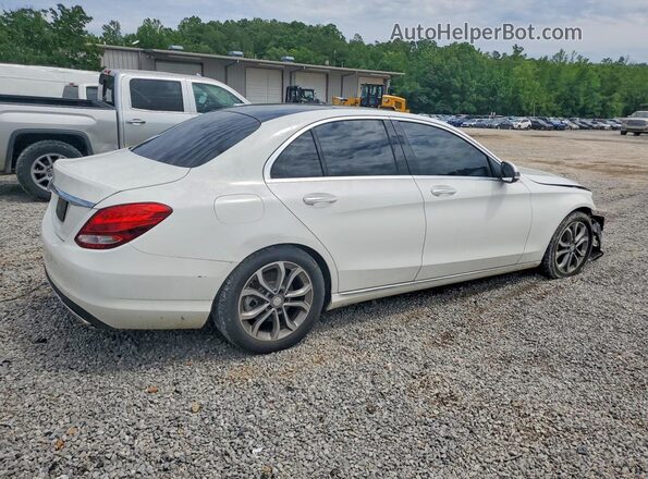 55SWF4JBXGU142611 2016 MERCEDES-BENZ C White 