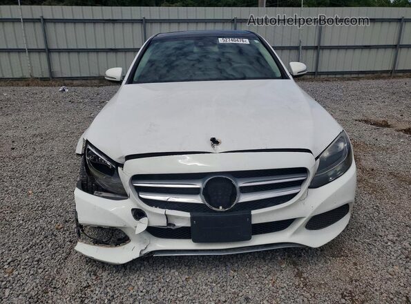55SWF4JBXGU142611 2016 MERCEDES-BENZ C White 