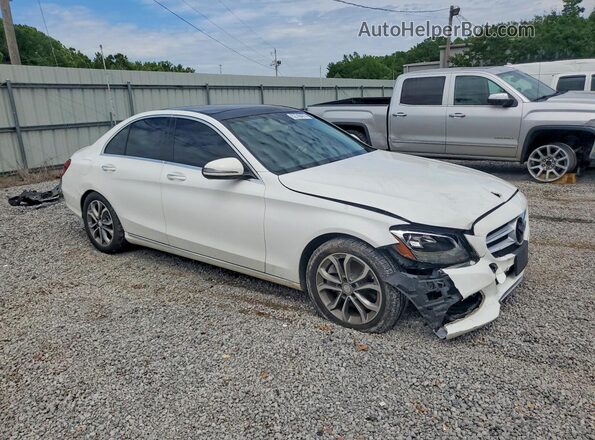 55SWF4JBXGU142611 2016 MERCEDES-BENZ C White 