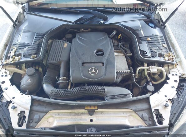 55SWF4JBXHU179532 2017 MERCEDES-BENZ C-CLASS White Հետևի տեսք