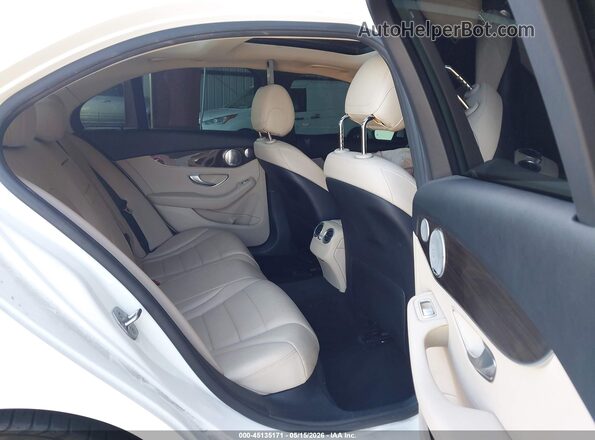 55SWF4JBXHU179532 2017 MERCEDES-BENZ C-CLASS White VIN կոդի պիտակի տեսք
