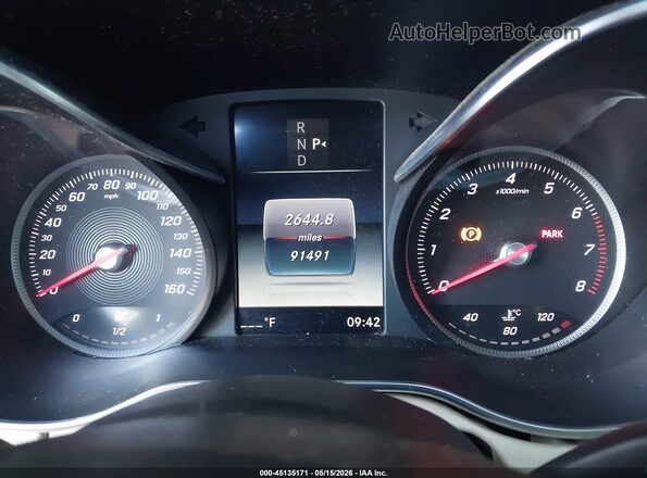 55SWF4JBXHU179532 2017 MERCEDES-BENZ C-CLASS White Հետևի նստատեղերի տեսք
