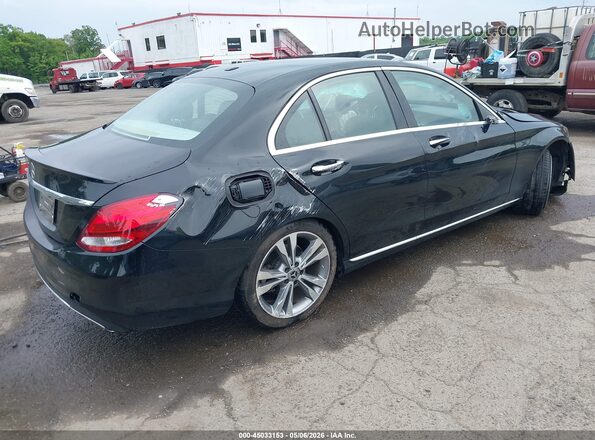 55SWF4JBXHU225666 2017 MERCEDES-BENZ C-CLASS Black Tył prawy