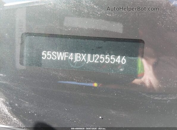 55SWF4JBXJU255546 2018 MERCEDES-BENZ C-CLASS Blue Vista del compartimento del motor