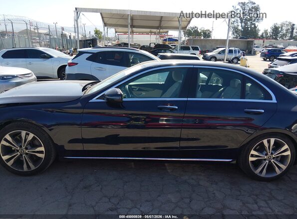 55SWF4JBXJU255546 2018 MERCEDES-BENZ C-CLASS Blue Vista interior de 360 grados