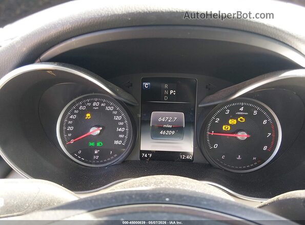 55SWF4JBXJU255546 2018 MERCEDES-BENZ C-CLASS Blue Vista de los asientos traseros