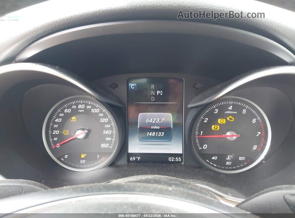 55SWF4KB0GU122527 2016 MERCEDES-BENZ C-CLASS White Widok tylnych siedzeń