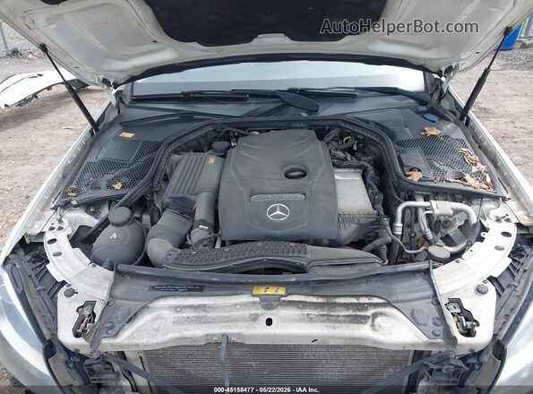 55SWF4KB0GU122527 2016 MERCEDES-BENZ C-CLASS White Widok z tyłu