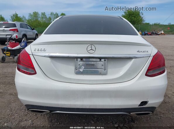 55SWF4KB0GU122527 2016 MERCEDES-BENZ C-CLASS White 